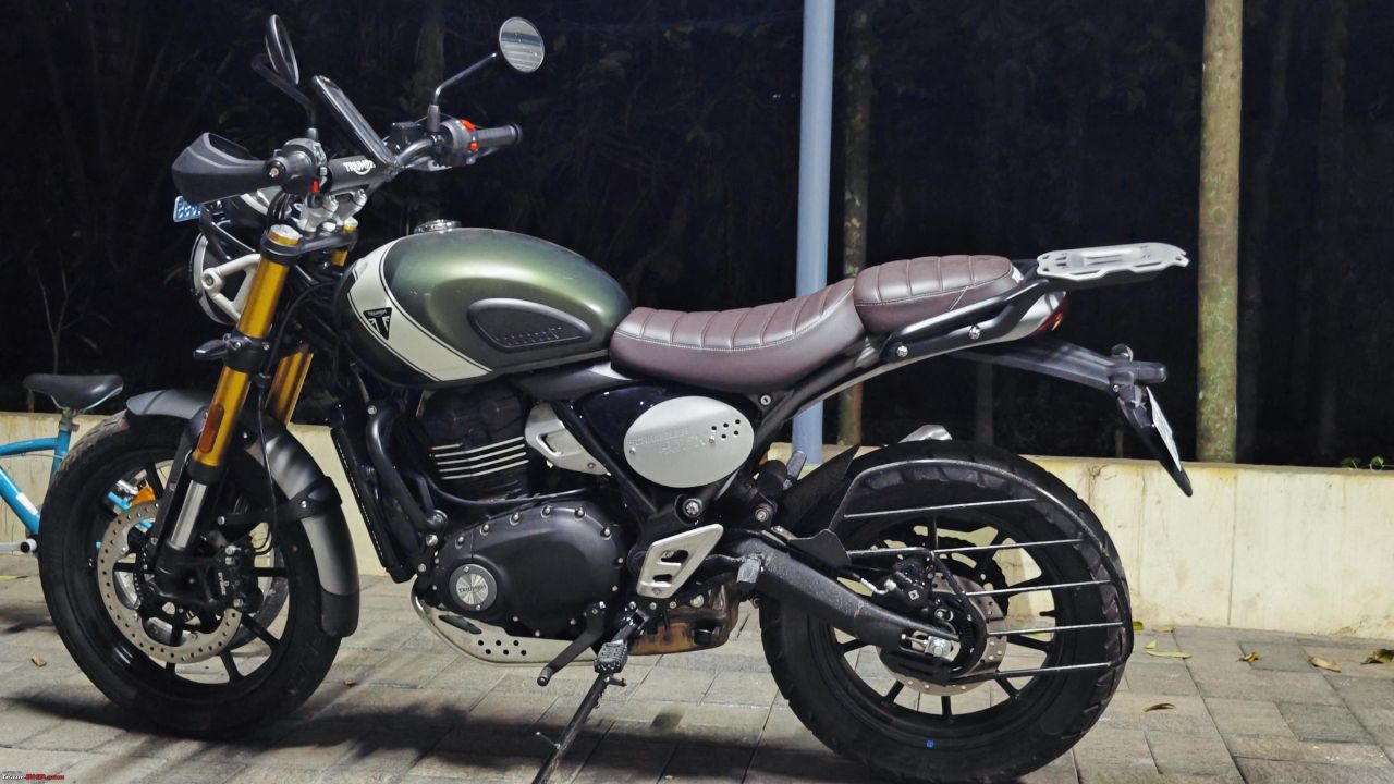 Triumph Scrambler 400X: Bike with...