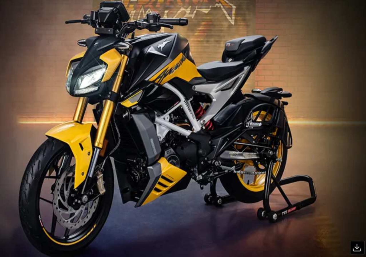 Explore the Bold TVS Apache...