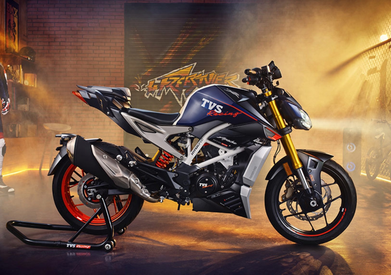 Explore the Bold TVS Apache...