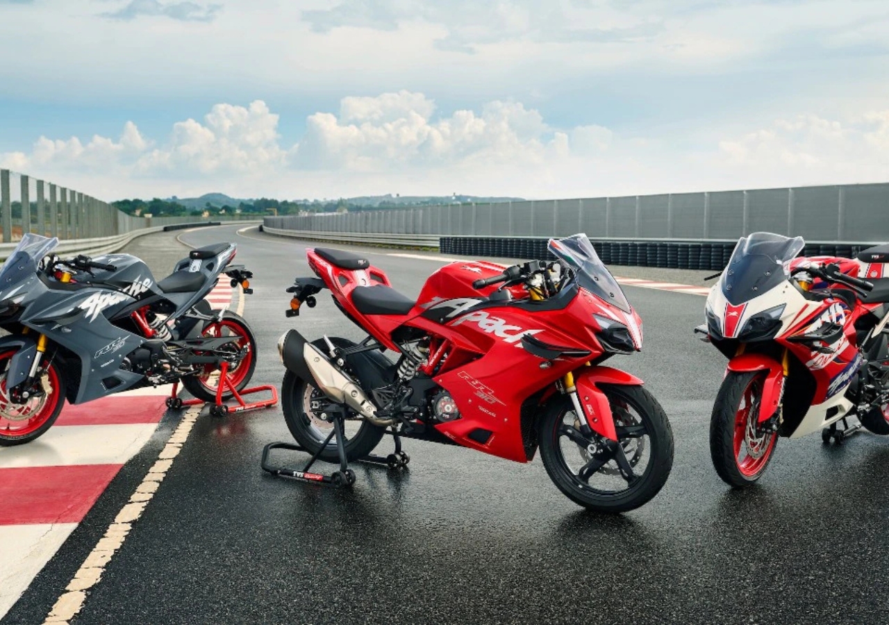 Explore the Bold TVS Apache...