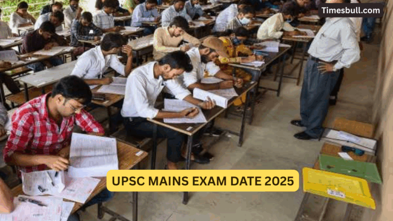 UPSC Mains Exam Date 2025: UPSC Civil Services Mains Exam Schedule, Check Here