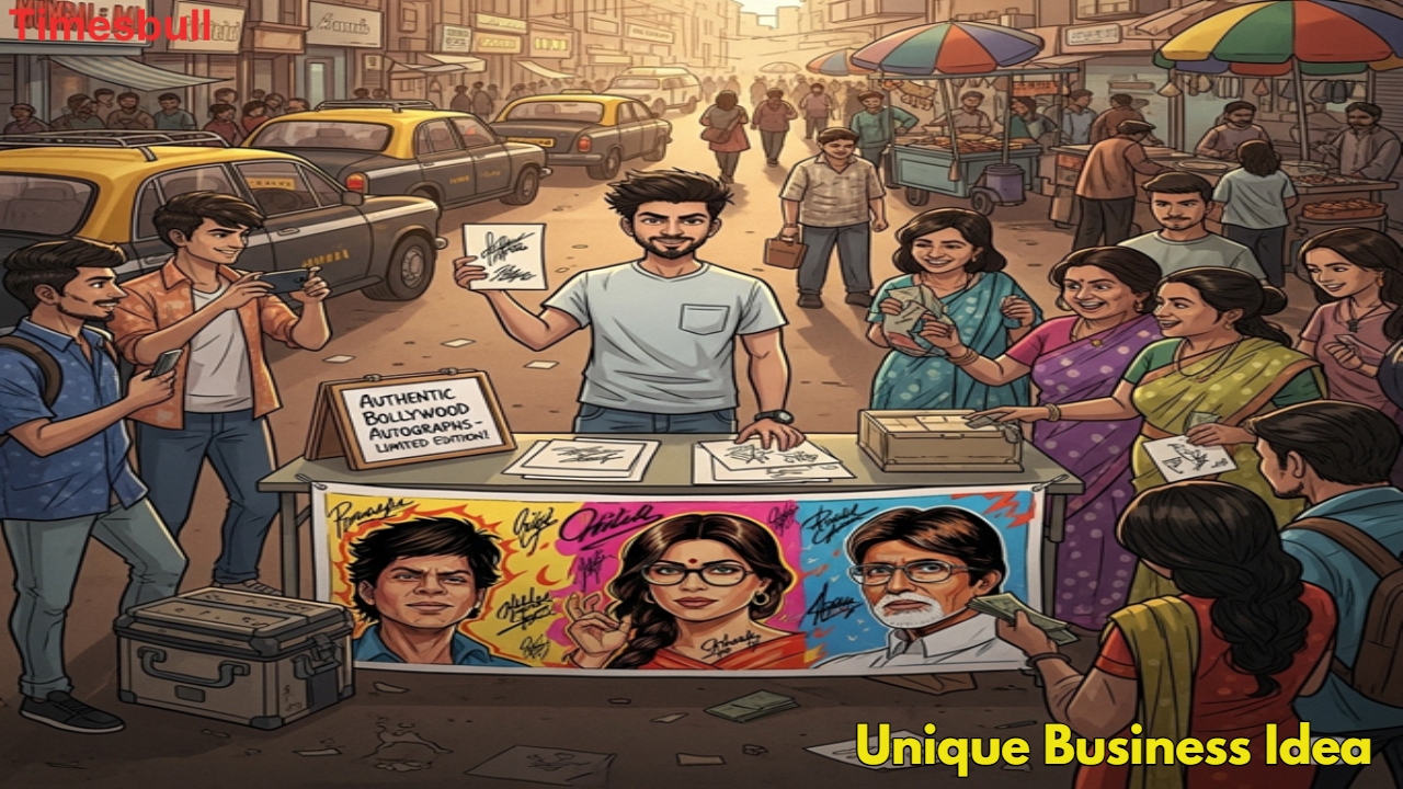 Unique Business Idea: Turn Bollywood...