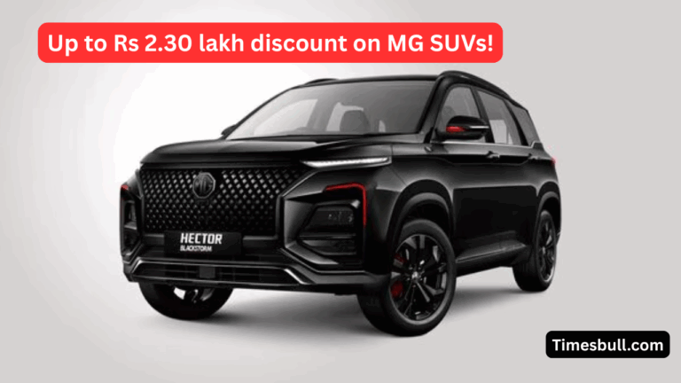 Save ₹2 Lakh on MG Hector and Hector Plus – Limited Time Offer, Hurry Up!