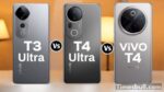 Vivo T3 Ultra Vs Vivo T4 Ultra Vs Vivo T4