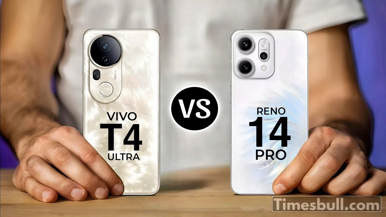Vivo T4 Ultra Vs Oppo Reno 14 Pro