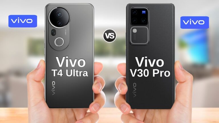 Vivo V30 Pro 5G vs Vivo T4 Ultra : Which Phone is Right for You -See Full Details