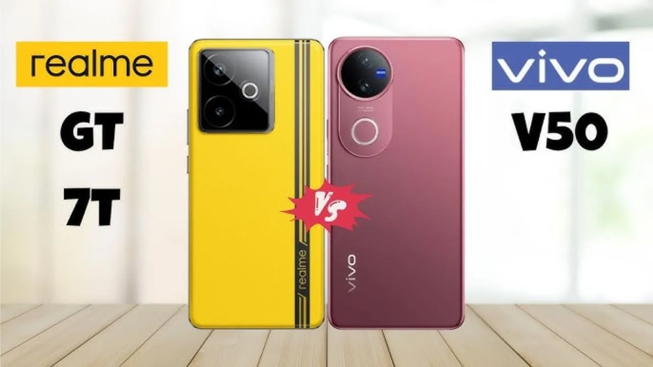 Vivo V50 5g Vs Realme Gt 7t