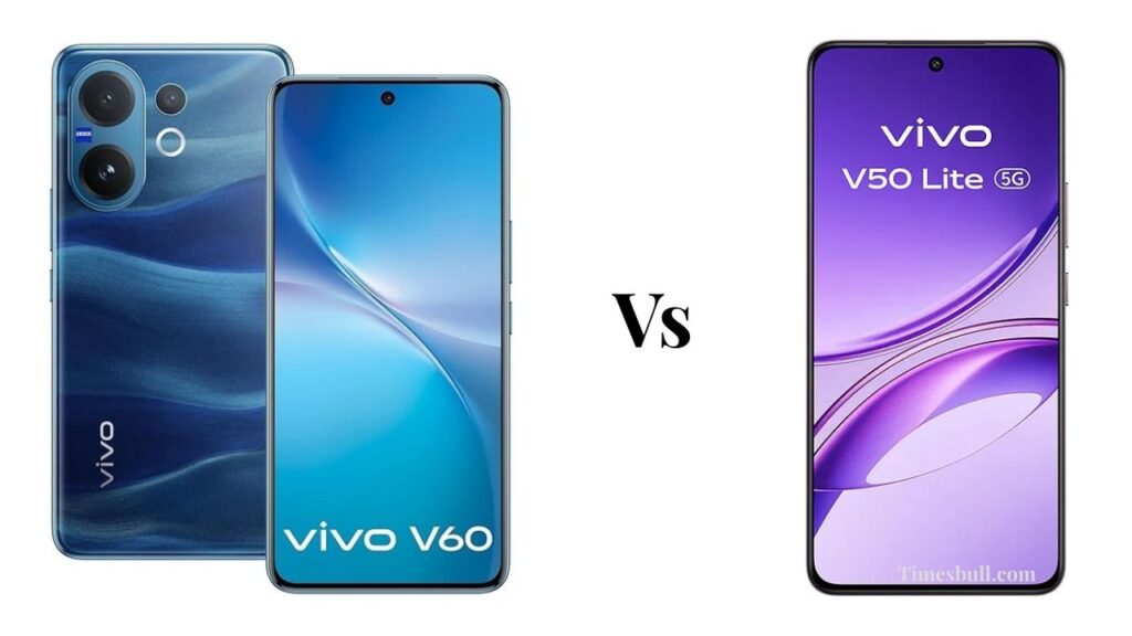 Vivo V60 5G vs Vivo V50 Lite 5G