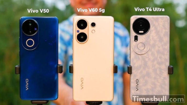 Vivo V60 5G vs Vivo V50 5G vs Vivo T4 Ultra: Can the Ultra Beat the Vivo V Series?