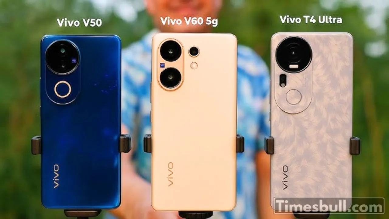 Vivo V60 5g Vs  Vivo V50 5g Vs