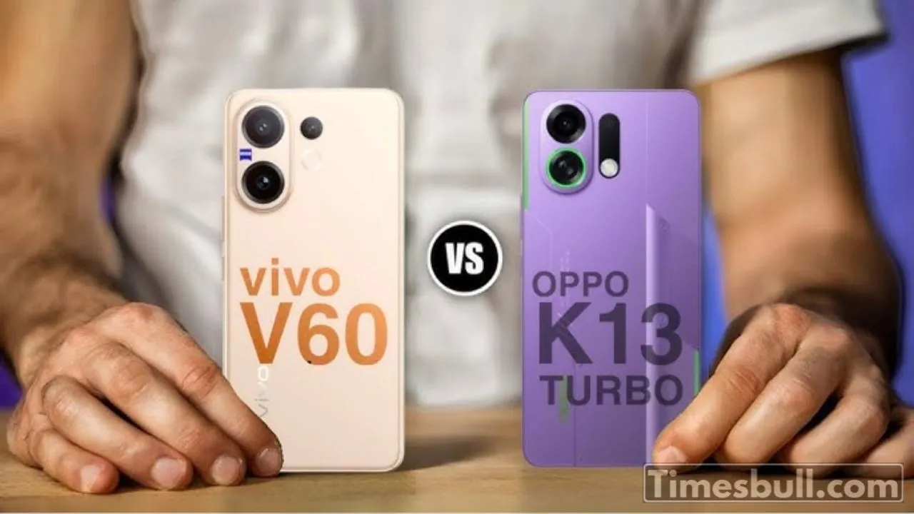 Vivo V60 Vs Oppo K13 Turbo