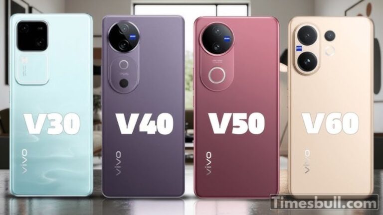 Vivo V60 Vs Vivo V50 Vs Vivo V40 Vs Vivo V30