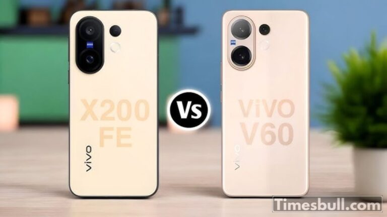 Vivo X200 FE 5G vs Vivo V60 5G