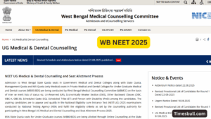 West Bengal NEET seat allotment round 1 result released at wbmcc.nic.in, Check Here Immediately