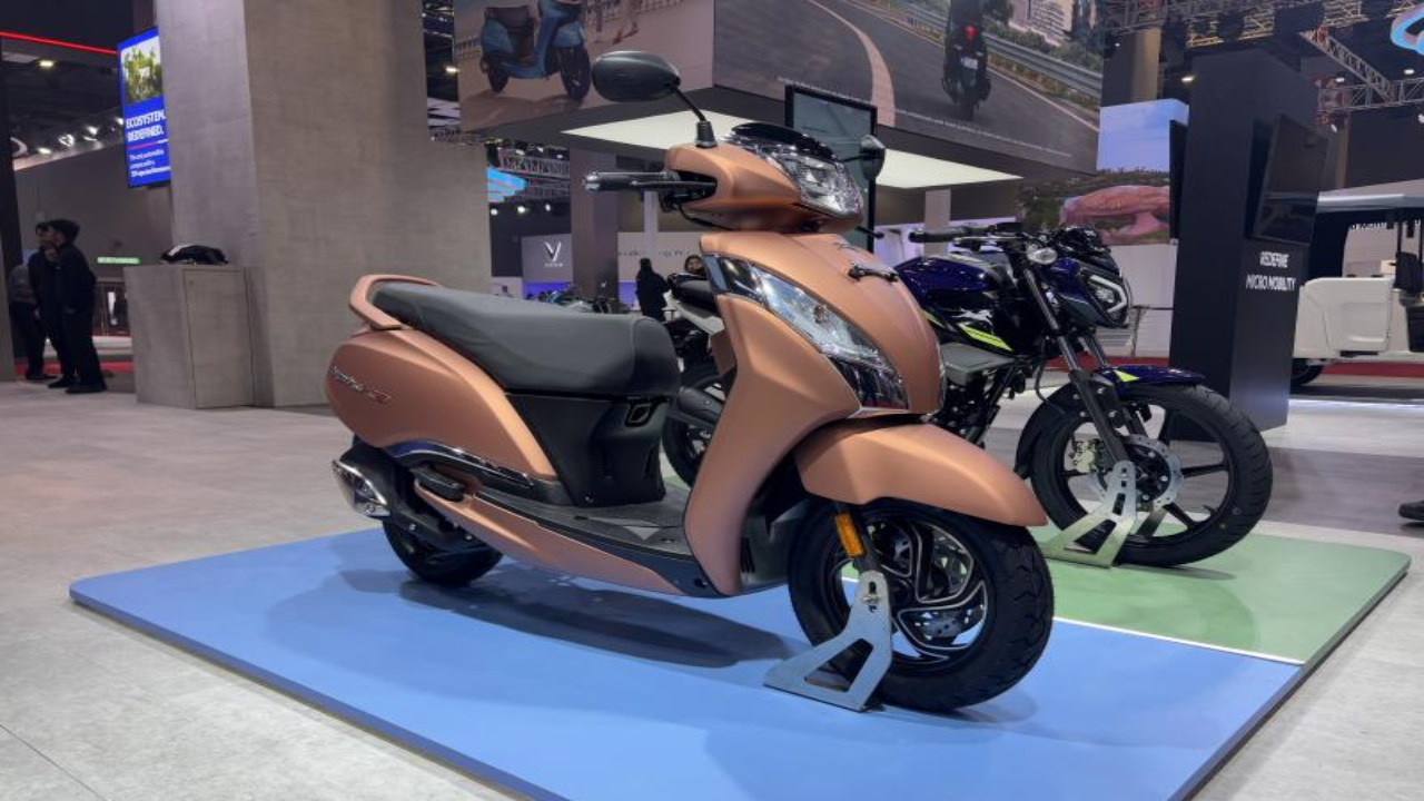 World First CNG Scooter