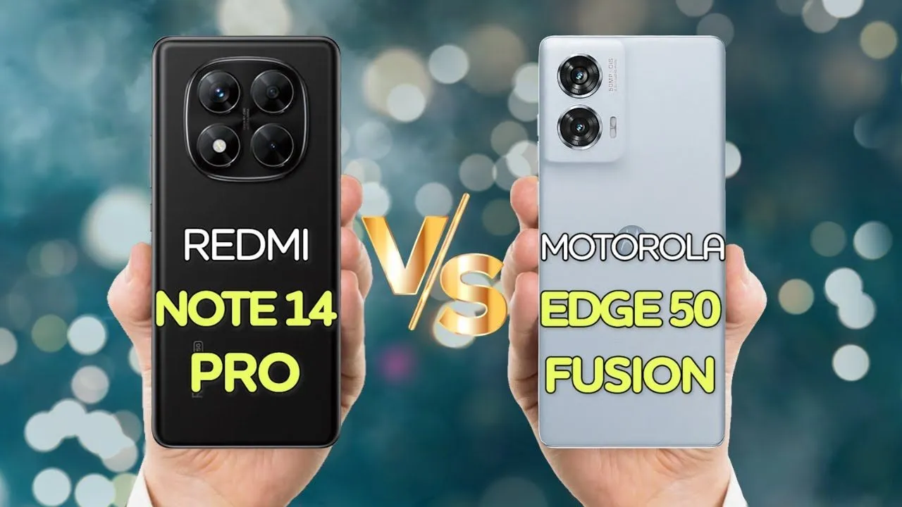Xiaomi Redmi Note 14 Pro 5g Vs Motorola Edge 50 fusion