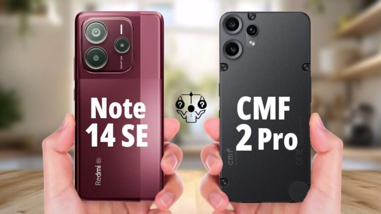 Xiaomi Redmi Note 14 SE vs CMF Phone 2 Pro