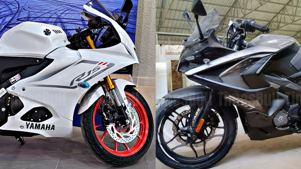 Yamaha R15 V4 Vs Bajaj...