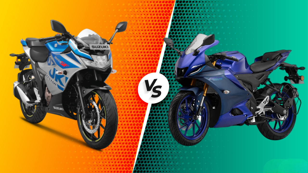 Yamaha R15 V4 vs Suzuki Gixxer SF 250