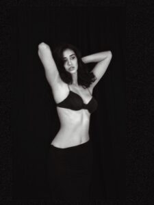 Disha Patani Flaunts Toned Legs in a Black Bralette & Skirt, See Her Bold New Look