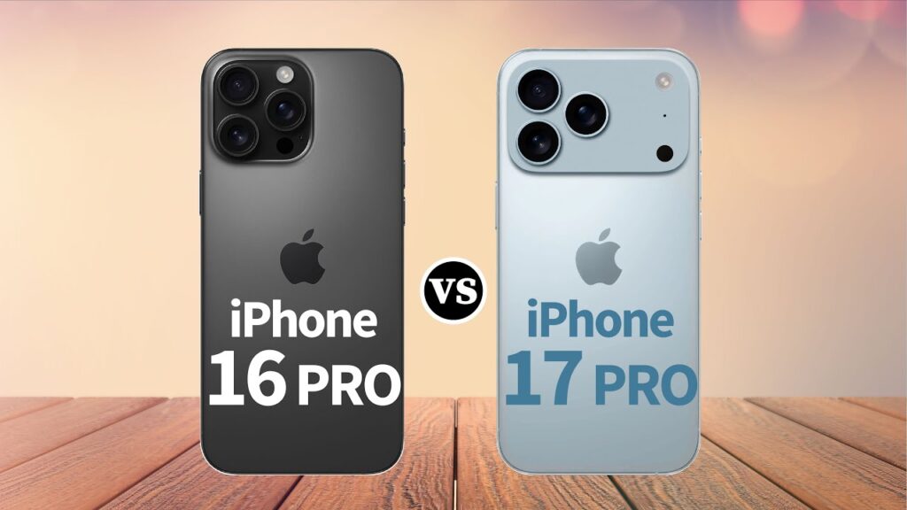 iPhone 17 Pro vs iPhone 16 Pro – Key Differences, Upgrades, and Features