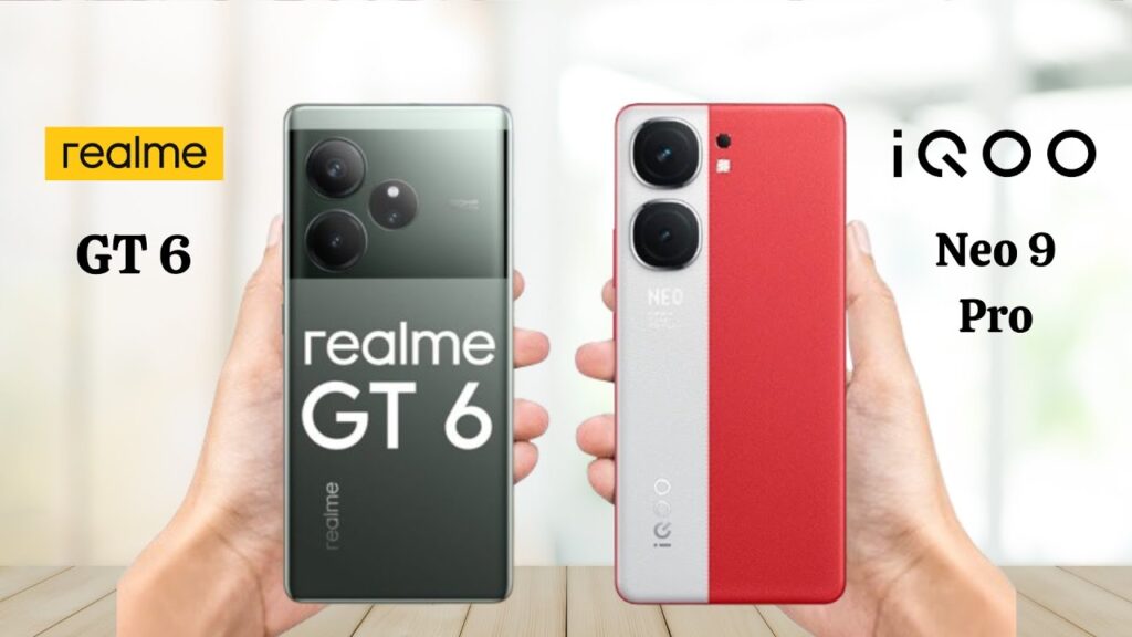 iQOO Neo 9 Pro or Realme GT 6 – Which is the Best Performance Phone for Gamers?