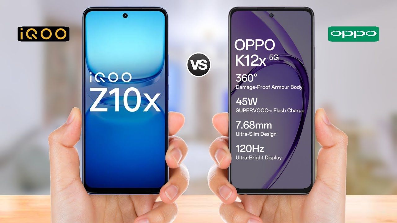 iQOO Z10x vs Oppo