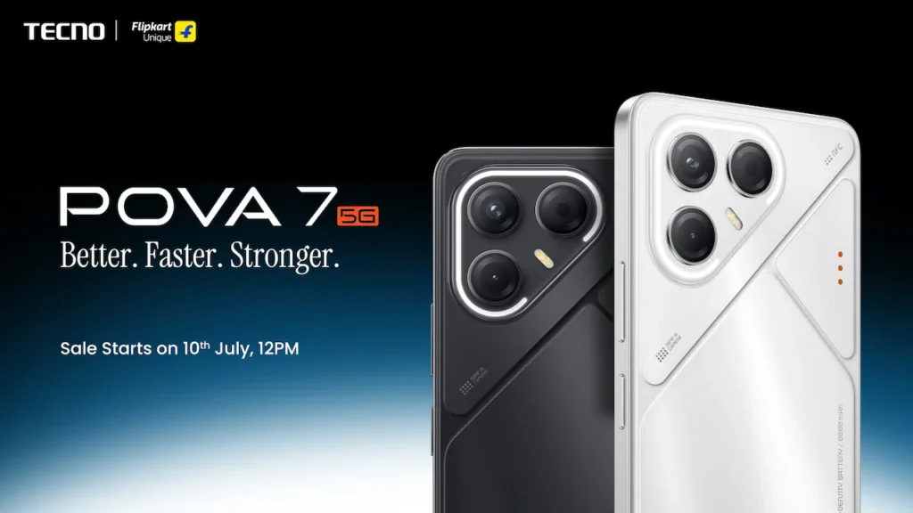 Tecno Pova 7 Pro 5G to Launch in India – Key Details Revealed Ahead of Release