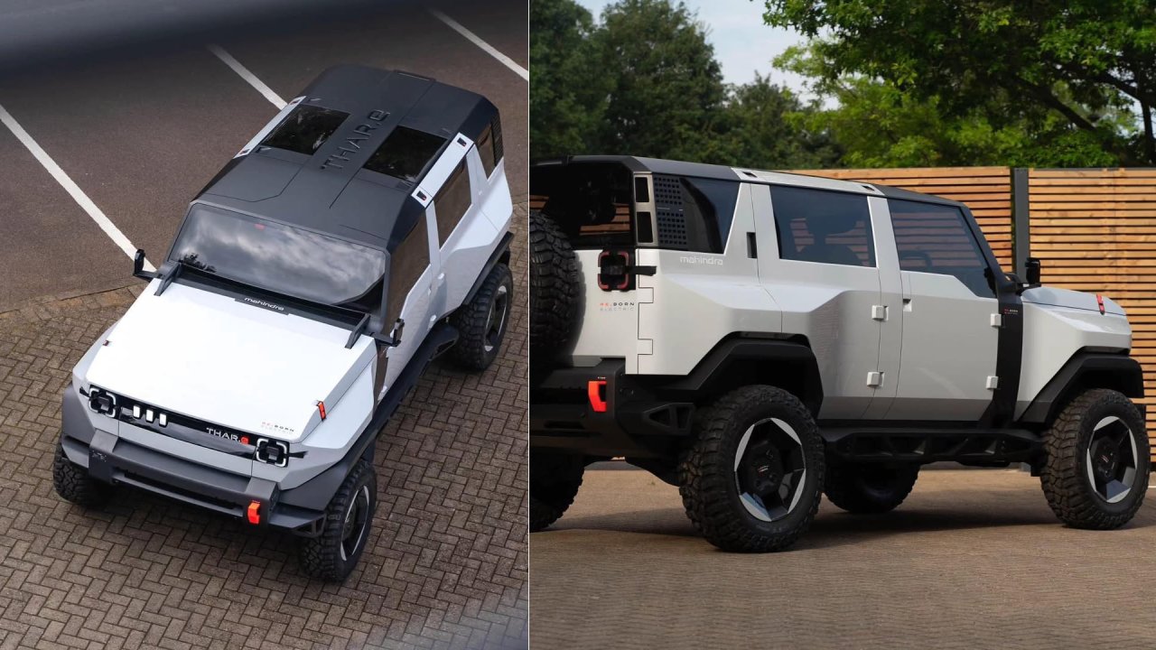 Mahindra Vision T Concept SUV...