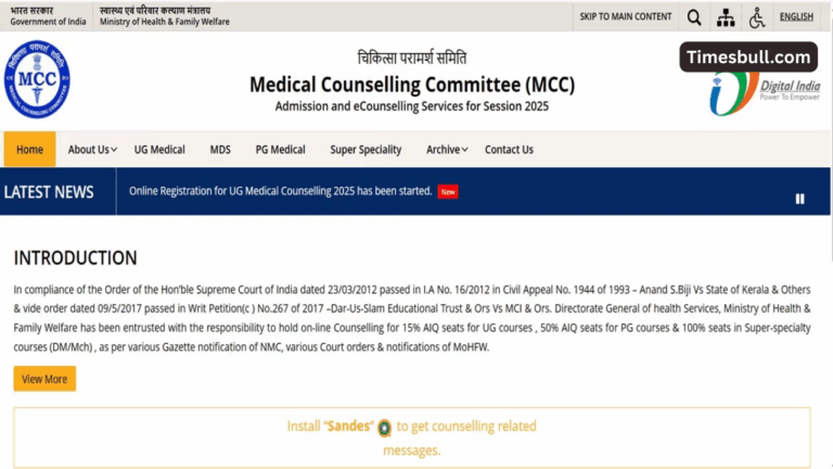 NEET UG 2025 Counselling Round 2 starts from 29 August, check registration process and revised schedule here