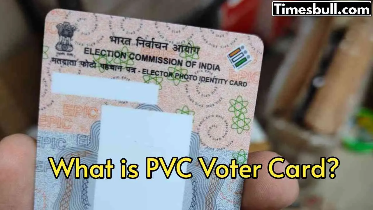 Pvc Voter Cards