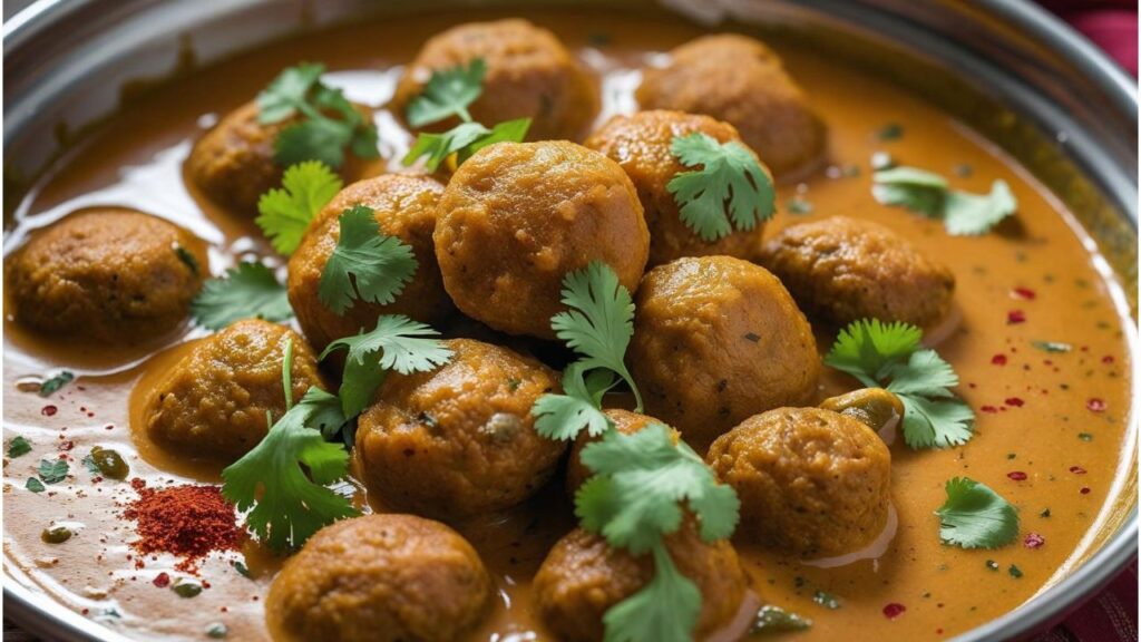 Best Gatte Ki Sabzi Recipe – Creamy Yogurt Gravy with Besan Dumplings