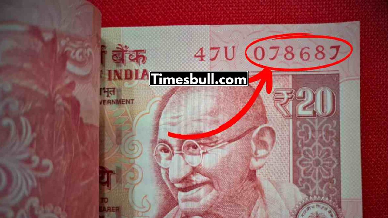 rare 20 rupees note
