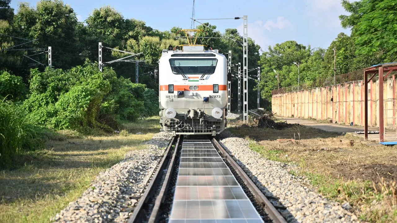 Solar Panel Railways