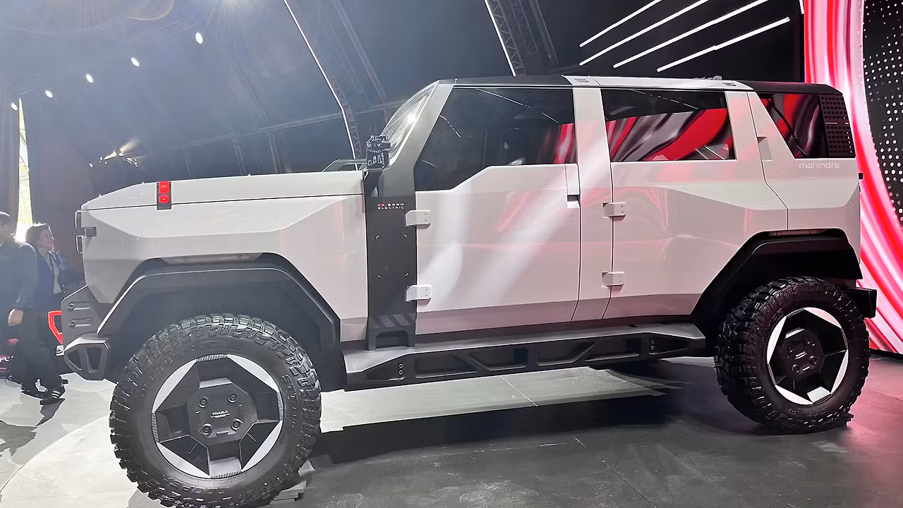 Mahindra Vision T Concept SUV...