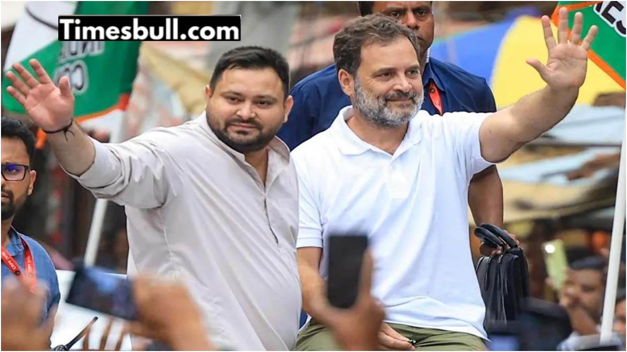 Rahul Gandhi and Tejashwi