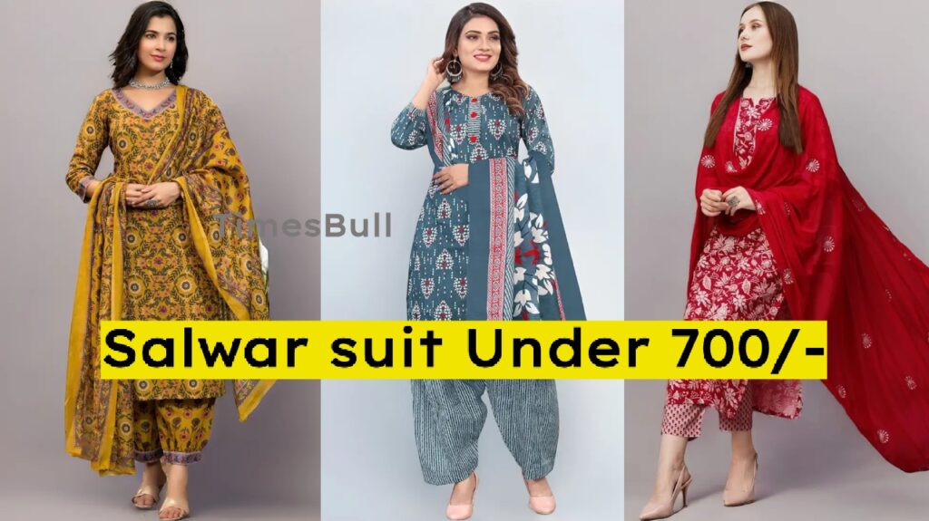 Amazon Offer: Trendy Style Salwar Suit Under Rs 700—Upgrade Your Wardrobe!