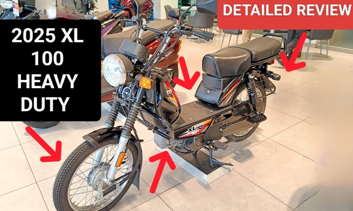 2025 TVS XL 100 :...