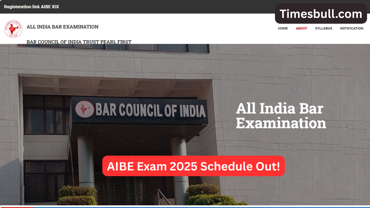 AIBE Exam 2025 Schedule Soon,...
