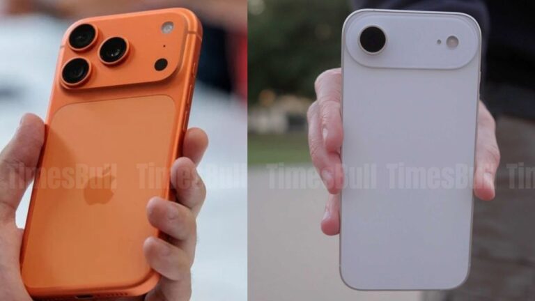 Apple iPhone 17 vs iPhone Air