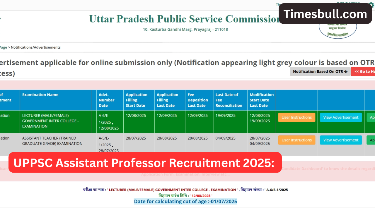 Big Vacancy Alert! UPPSC Assistant...