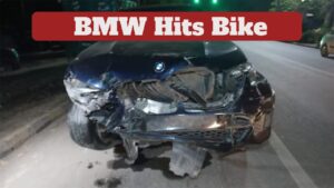BMW Hits Bike – Finance Ministry Official Navjot Singh Dies,Wife Critically Injured After BMW Collision