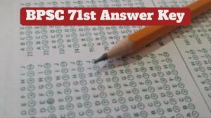 BPSC 71st Answer Key 2025 to be released at bpsc.bihar.gov.in, check via direct link