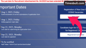 Govt Job Alert! CCRAS Extends Last Date to Apply for 394 Posts till Sept 22 – ccras.nic.in