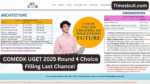 COMEDK UGET 2025 Round 4 Choice Filling (3)