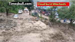 Cloudburst Wreaks Havoc in Uttarkashi, NDRF Teams Rush to the Spot