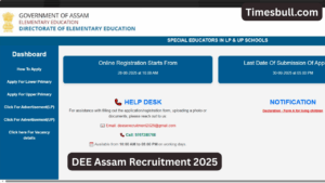 DEE Assam Recruitment 2025 – 228 Special Educator Posts, Online Apply at rectteduassam.in