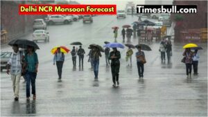Delhi NCR Monsoon Forecast: There will be no relief from rain in Delhi NCR, IMD issued alert