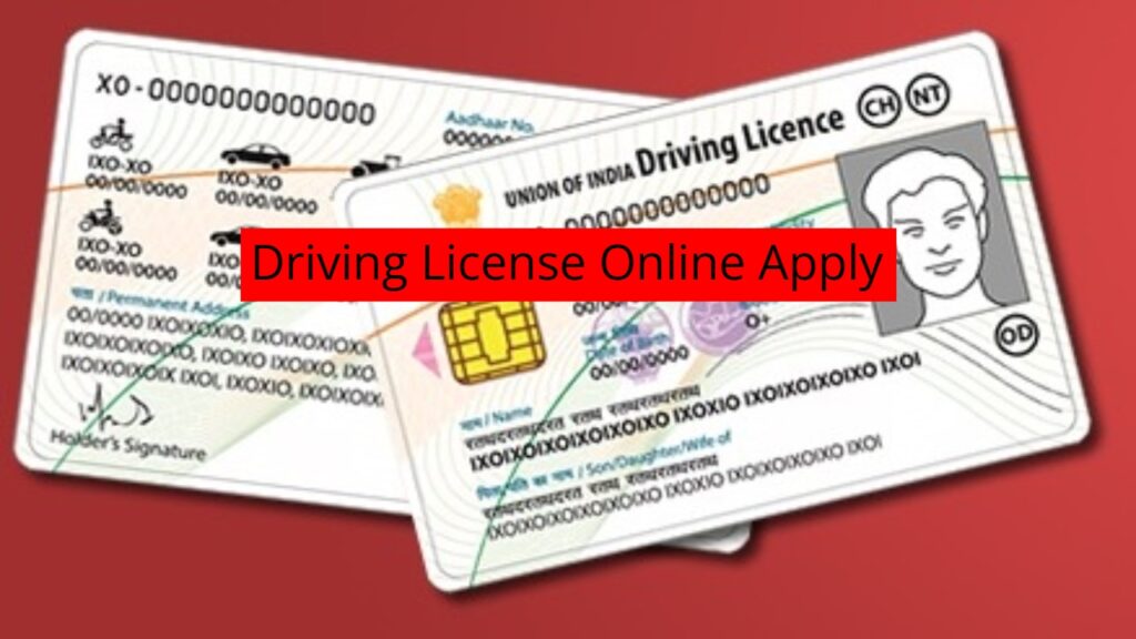 Driving License Online Apply