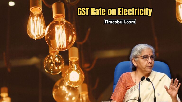GST Rate on Electricity